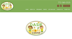 Desktop Screenshot of dasiehope.org